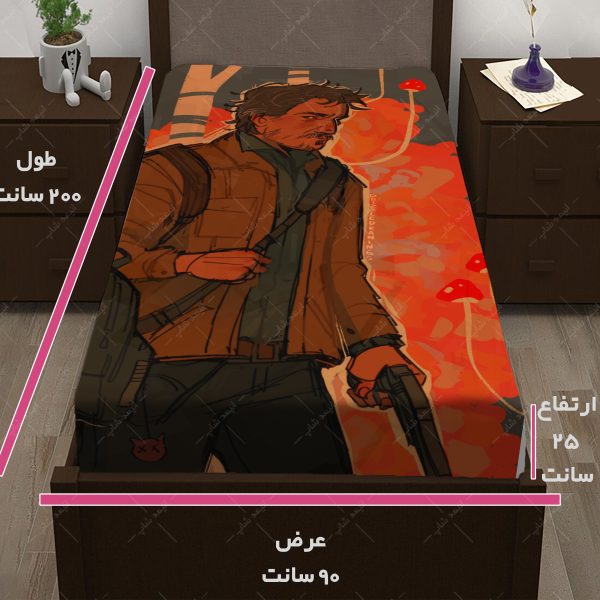 روتختی طرح بازی The last of us کاراکتر Ellie