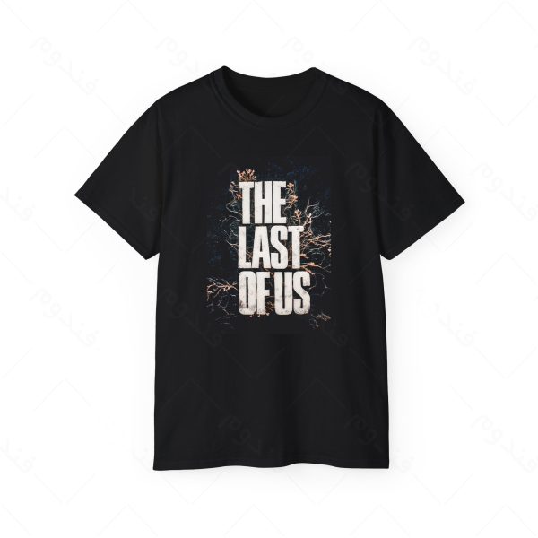 تیشرت مشکی طرح بازی The last of us کد028