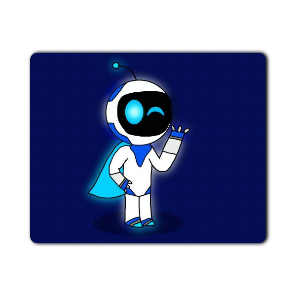 موس پد طرح بازی Astro Bot کد35