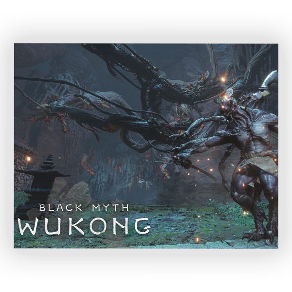 پوستر گلاسه طرح بازی Black Myth Wukong کد73