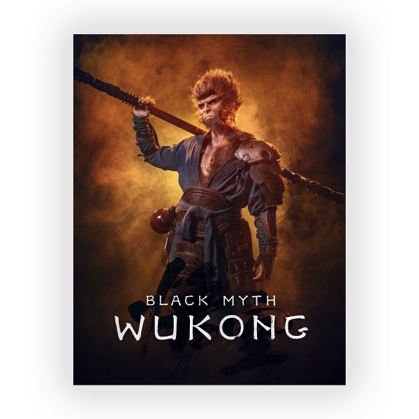 پوستر گلاسه طرح بازی Black Myth Wukong کد74