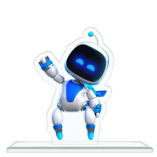 استند اکرلیک طرح بازی Astro Bot کد18