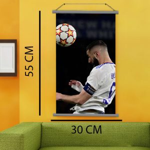 پوستر اسنپ طرح کریم بنزما کد 038