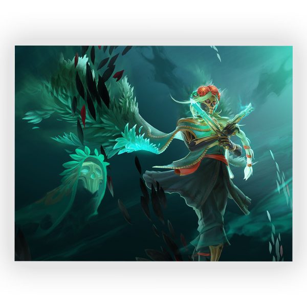 قاب MDF طرح بازی Dota 2 کد16