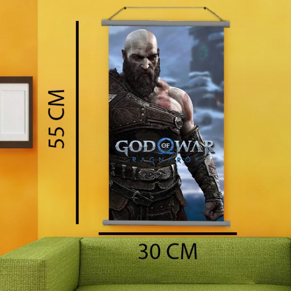 پوستر اسنپ طرح بازی God of war کاراکتر KRATOS