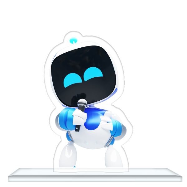 استند اکرلیک طرح بازی Astro Bot کد21