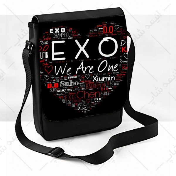 کیف پاسپورتی طرح گروه EXO کد01