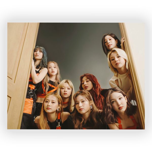 قاب MDF طرح گروه TWICE کد03