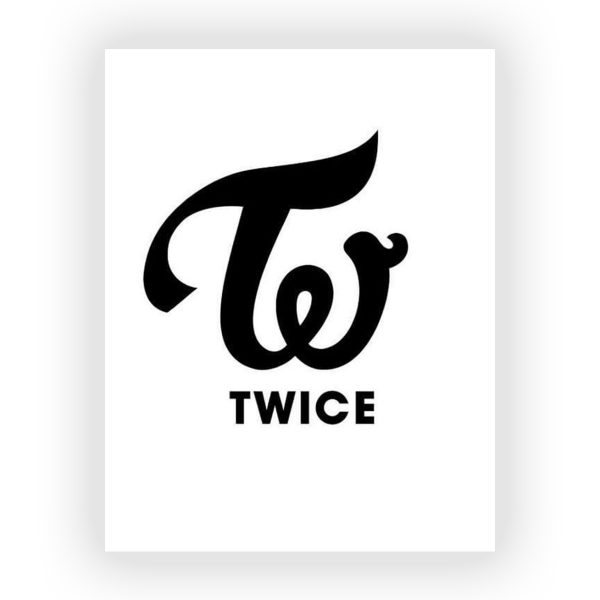 قاب MDF طرح گروه TWICE کد04