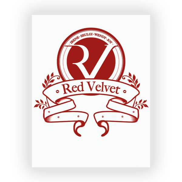 پوستر گلاسه طرح گروه Red Velvet کد04