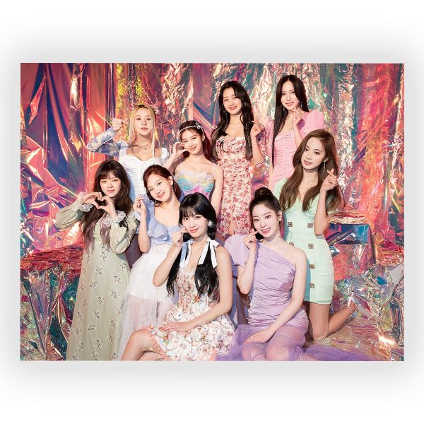 قاب MDF طرح گروه TWICE کد06