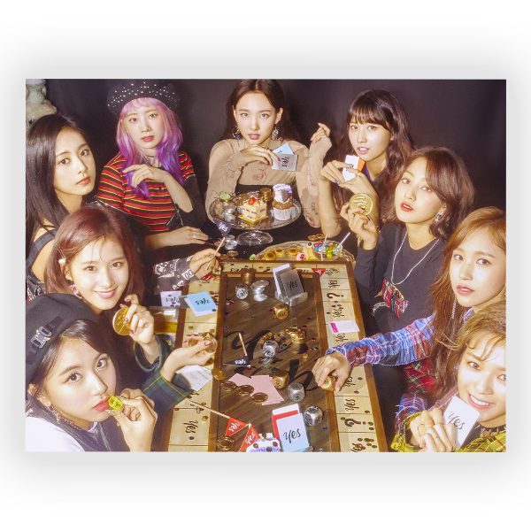 قاب MDF طرح گروه TWICE کد07