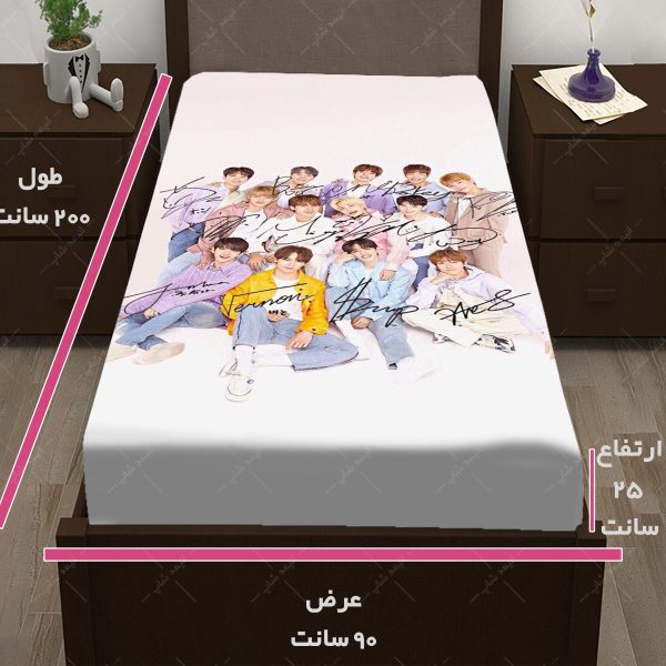 روتختی طرح گروه Seventeen کد06