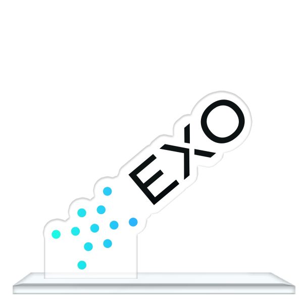 استند اکرلیک طرح گروه EXO کد04