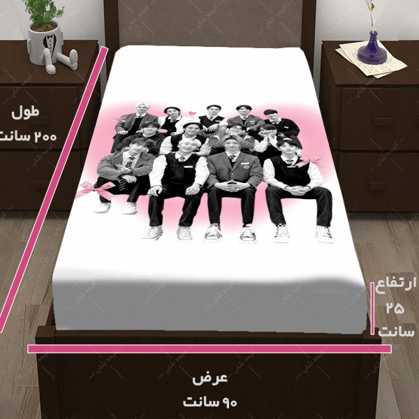 روتختی طرح گروه Seventeen کد07