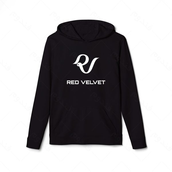 هودی مشکی طرح گروه Red Velvet کد02