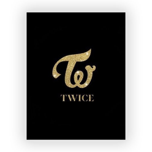 پوستر گلاسه طرح گروه TWICE کد12