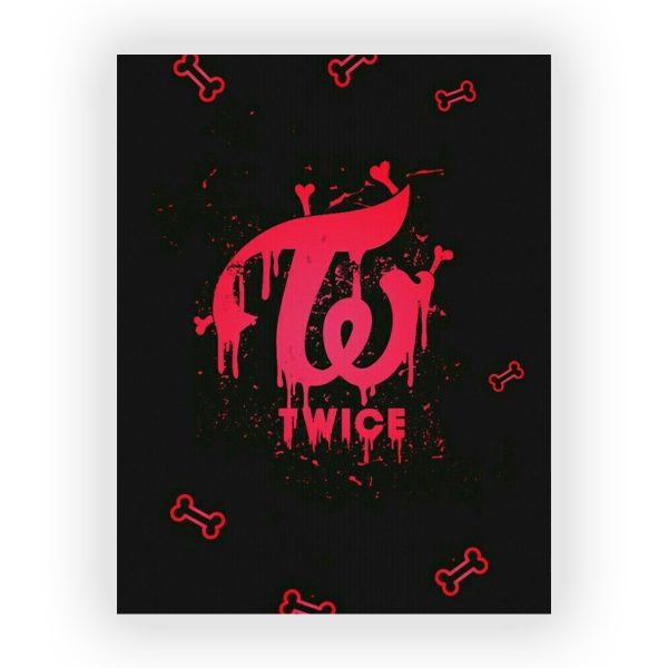 قاب MDF طرح گروه TWICE کد13