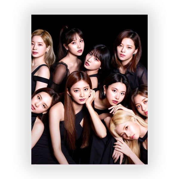 قاب MDF طرح گروه TWICE کد15