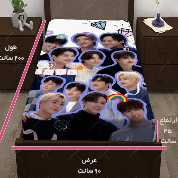 روتختی طرح گروه Seventeen کد10