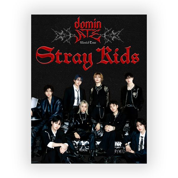 قاب MDF طرح گروه Stray Kids کد20