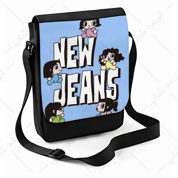 کیف پاسپورتی طرح گروه NewJeans کد04