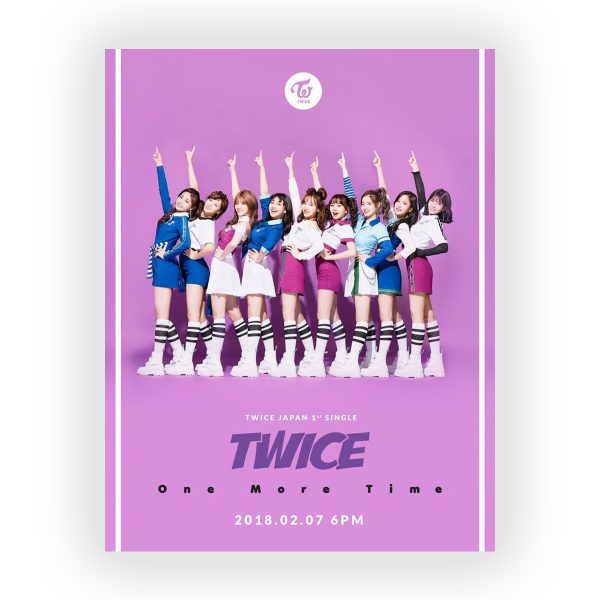 قاب MDF طرح گروه TWICE کد27