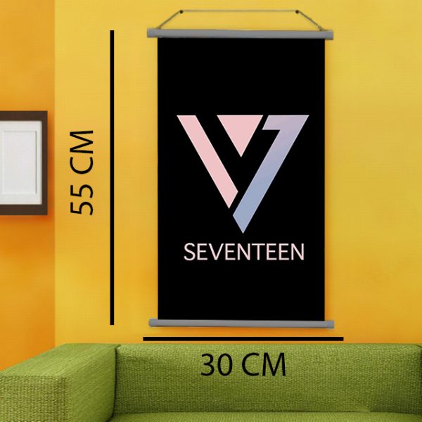 پوستر اسنپ طرح گروه Seventeen کد14