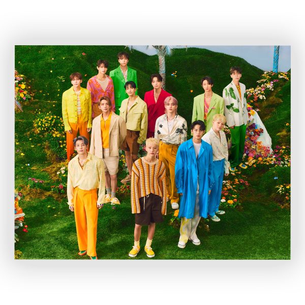 قاب MDF طرح گروه Seventeen کد33