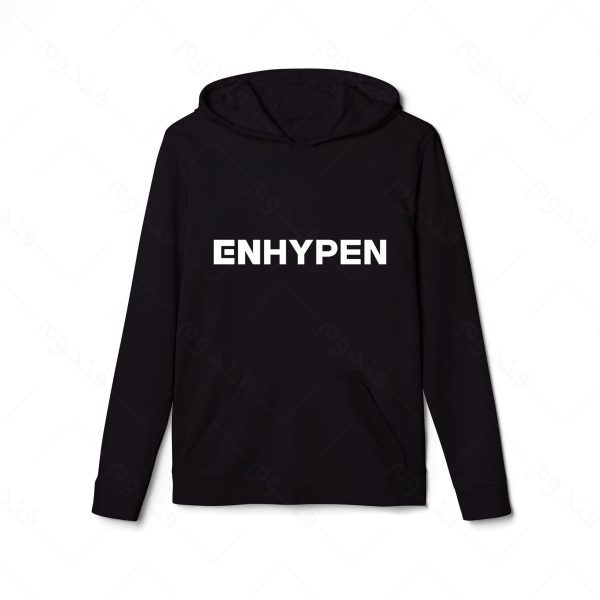 هودی مشکی طرح گروه Enhypen کد08