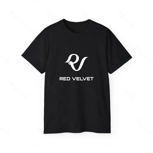 تیشرت مشکی طرح گروه Red Velvet کد07