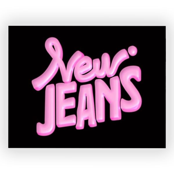 پوستر گلاسه طرح گروه NewJeans کد42