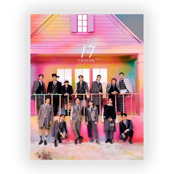 پوستر گلاسه طرح گروه Seventeen کد41