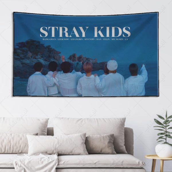 بکدراپ طرح گروه Stray Kids کد03