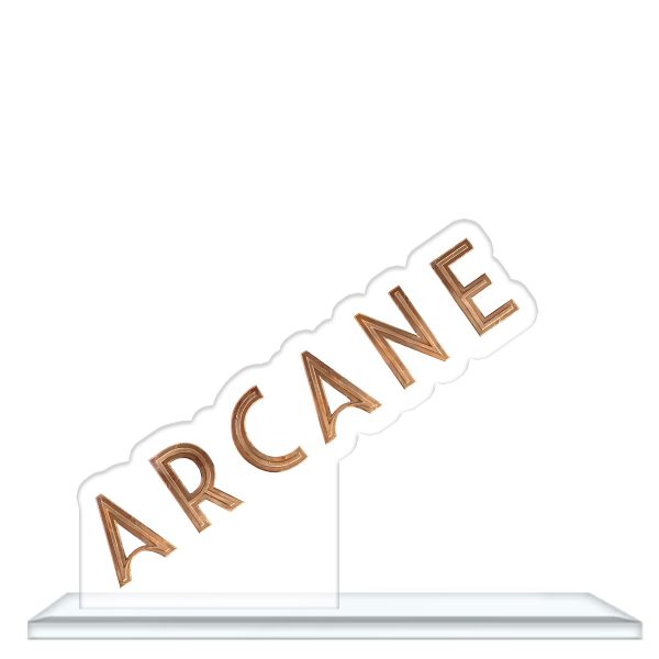 استند اکرلیک طرح Arcane کد04