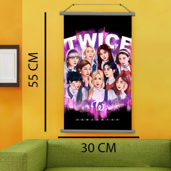 پوستر اسنپ طرح گروه TWICE کد19