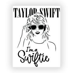 پوستر گلاسه طرح TAYLOR SWIFT کد18