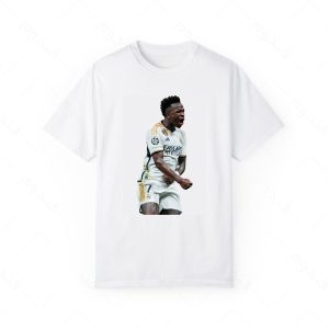 تیشرت سفید و ملانژ وینیسیوس کد 008