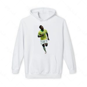 هودی سفید و ملانژ طرح وینیسیوس کد 006