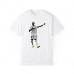 تیشرت سفید و ملانژ وینیسیوس کد 010