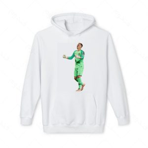 هودی سفید و ملانژ طرح تراشتگین کد 011