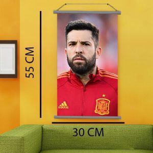 پوستر اسنپ طرح جوردی الابا کد 018