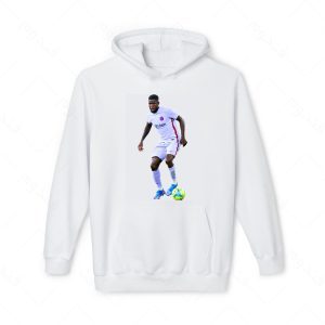 هودی سفید و ملانژ طرح امتیتی کد 007