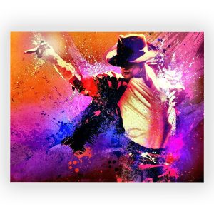 پوستر گلاسه طرح Michael Jackson کد14