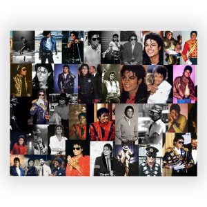 پوستر گلاسه طرح Michael Jackson کد17