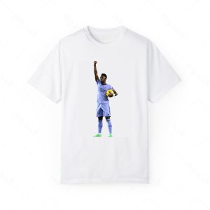 تیشرت سفید و ملانژ وینیسیوس کد 012