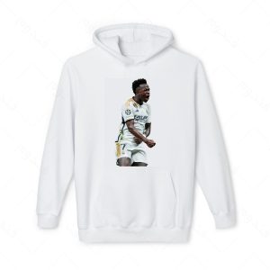 هودی سفید و ملانژ طرح وینیسیوس کد 011